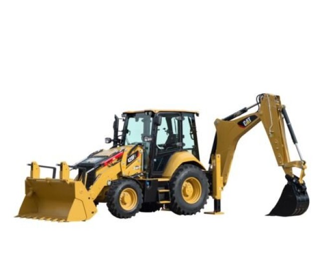 CATERPILLAR - 428F2 - Tractopelle